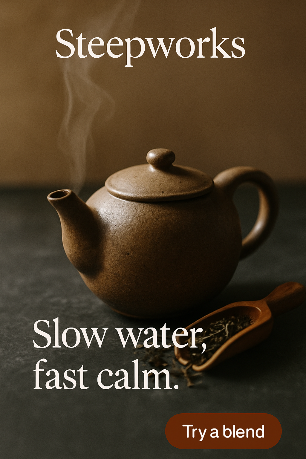 Steepworks ad creative generated with Social Loop