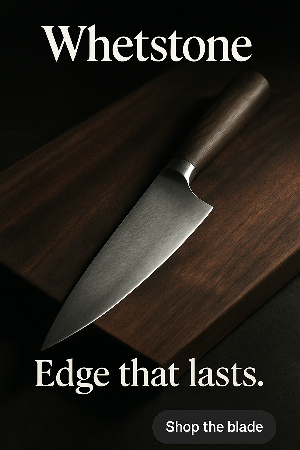 Whetstone ad creative generated with Social Loop