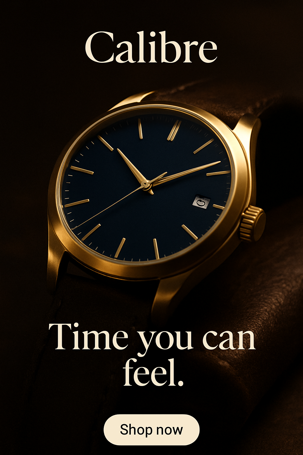 Calibre ad creative generated with Social Loop