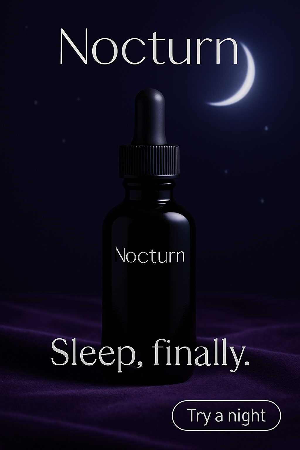 Nocturn ad creative generated with Social Loop